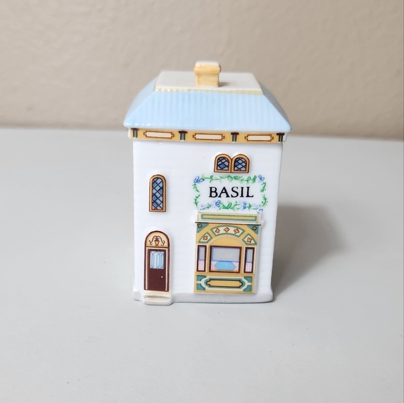 Lenox Kitchen The Lenox Spice Village Basil Jar House Fine